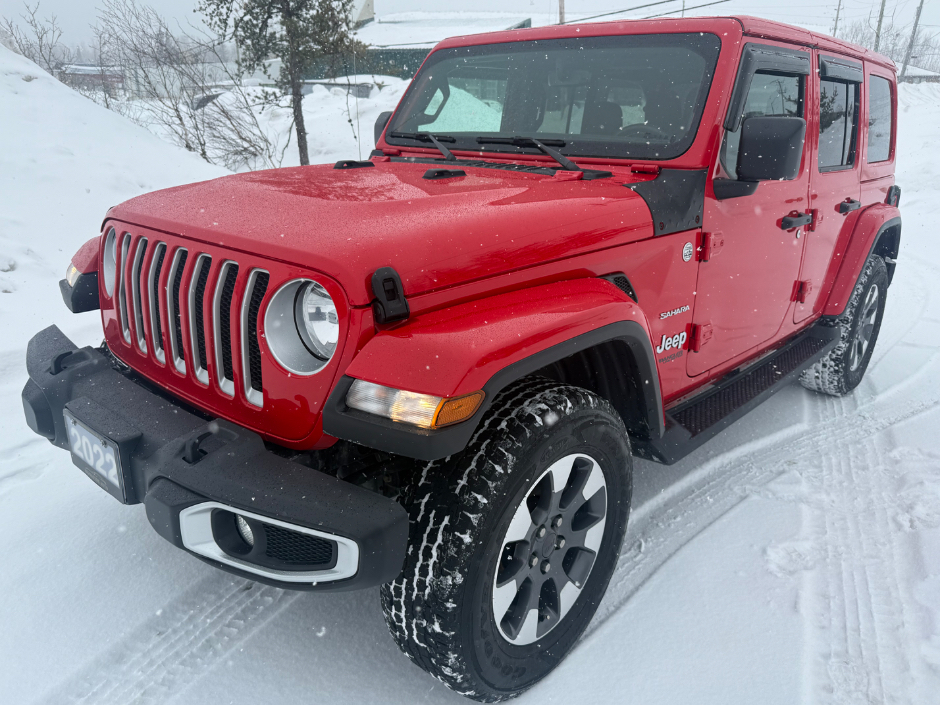 2022 JEEP WRANGLER SAHARA UNLIMITED JL 4x4 with HARD TOP