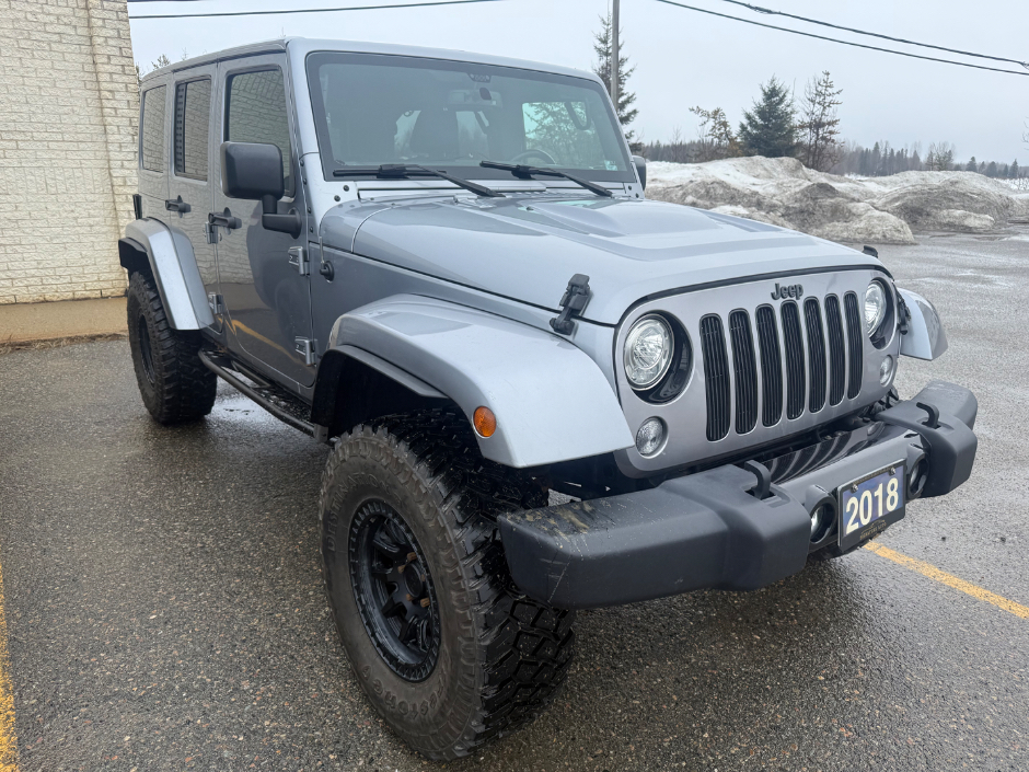 2018 JEEP WRANGLER SAHARA UNLIMITED JURASSIC EDITION 4X4