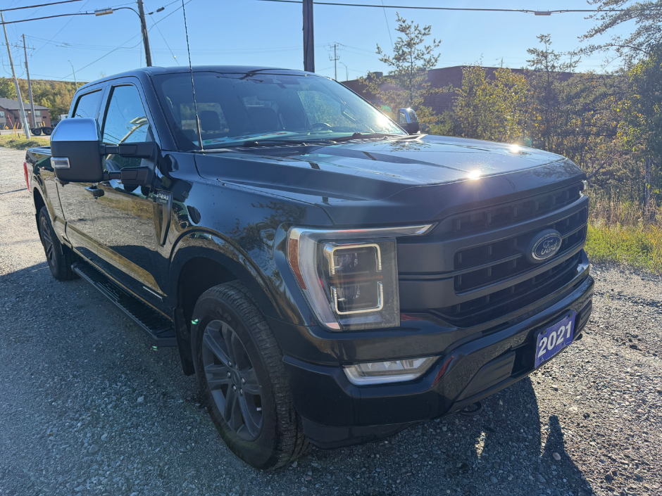 2021 FORD F150 LARIAT SUPERCREW POWERBOOST 4X4